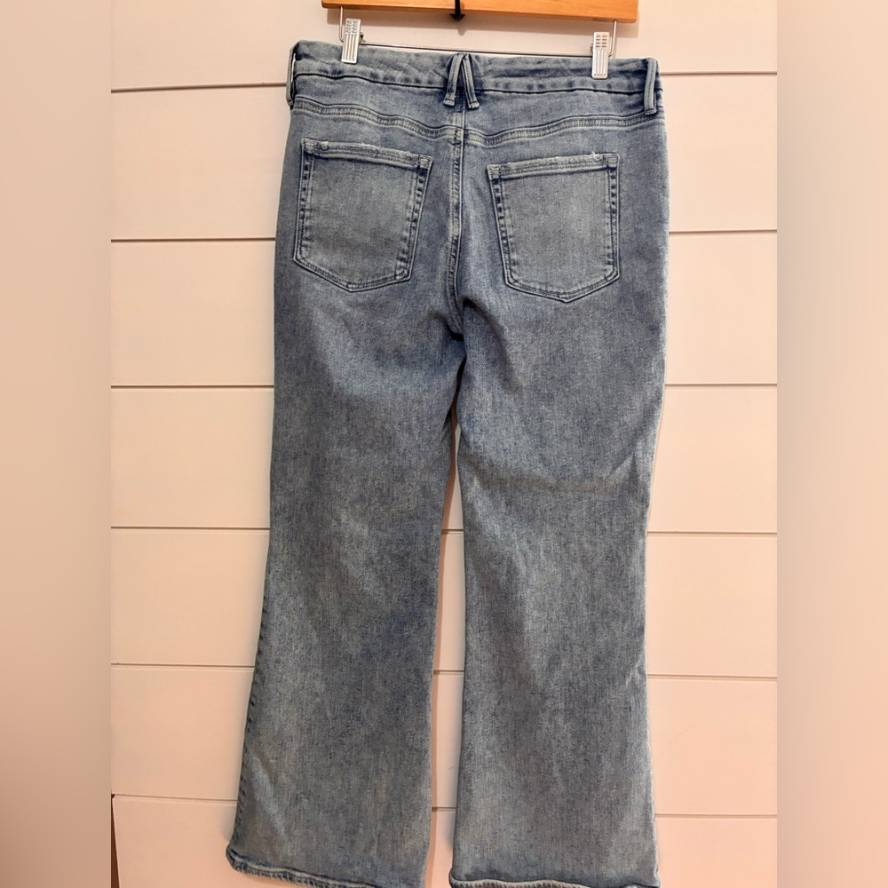 GOOD AMERICAN CLASSIC BOOTCUT JEANS indigo 238 size 14/32 - Picture 10 of 11